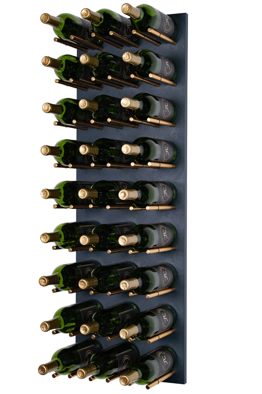 Kessick-Wine-as-Art-14-x-42-Cork-Forward-Vertical-Textured-Panel-Wine-Rack